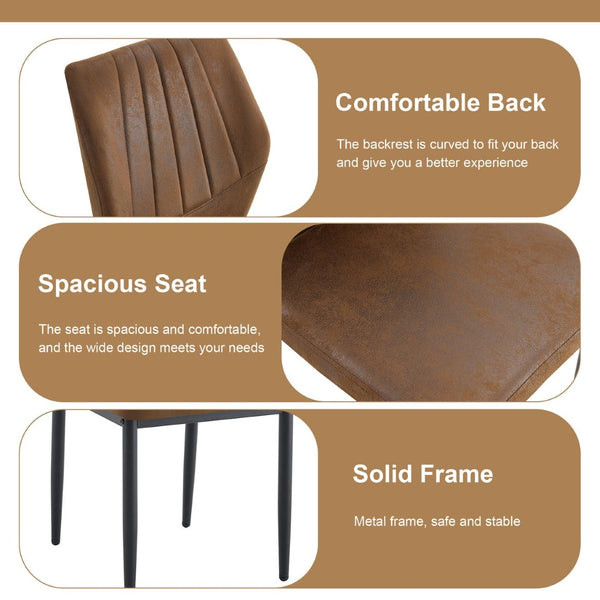 English Elm 42 Inch Round Dining Table Set Wood Grain Mdf Glass Inset with 4 Shell Chairs W1151S04475
