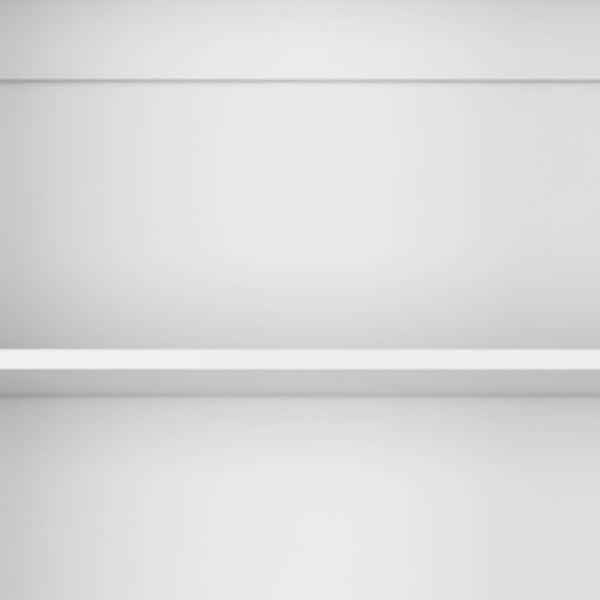 HomeRoots Set of Three Stylish White Wood Five-Tier Bookcases for Elegant Storage & Display in Any Room 546616
