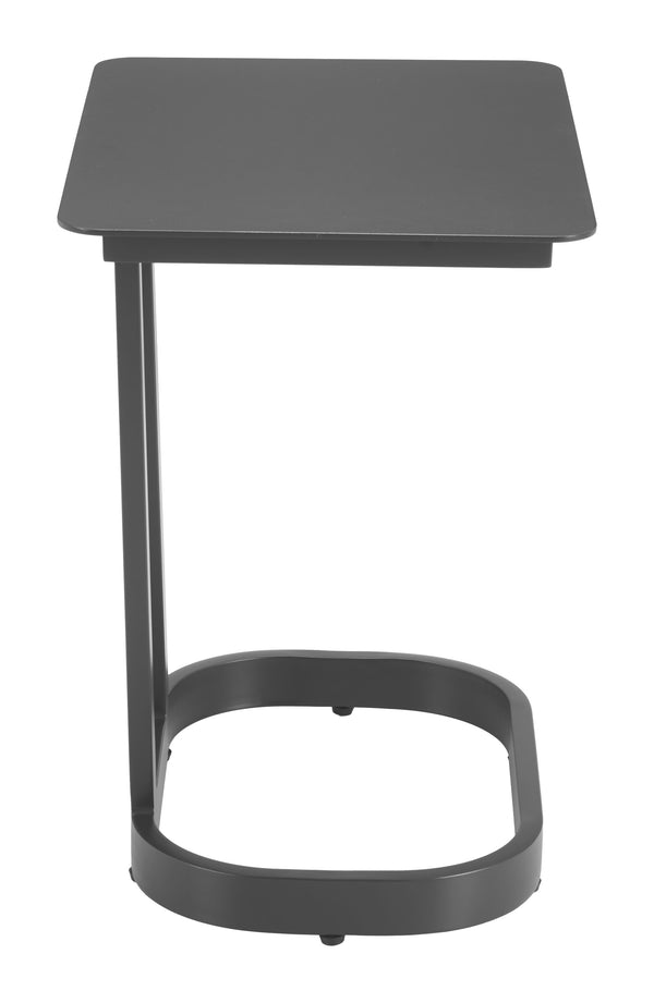 Zuo Modern Friss End Table - Modern Aluminum Design For Versatile Living Spaces, Perfect For Hospitality Use Black Aluminum 704067-zuo-modern
