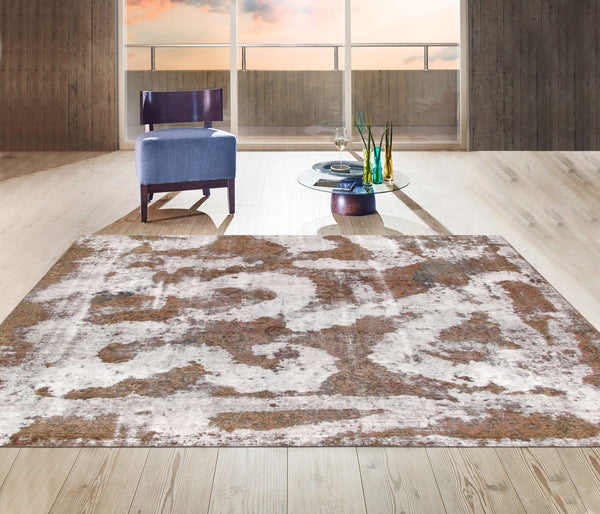 Pasargad Lahore Collection Hand-Knotted Wool Area Rug - Bold, Contemporary Design for Any Room