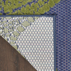 HomeRoots 6' X 9' Vibrant Starfish Indoor-Outdoor Area Rug for Coastal Charm & Easy Care - Perfect for Any Space! 546870