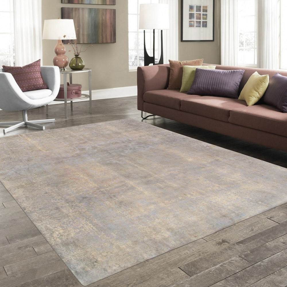 Pasargad Lahore Collection Hand-Knotted Wool Area Rug - Bold Colors & Timeless Style, 9'7" x 12'6"