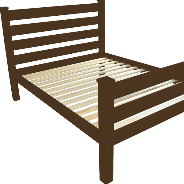 Homeroots Coffee Solid Wood Full Bed Frame - Luxurious Comfort, Quality Craftsmanship, And Timeless Style  Solid Wood 546951