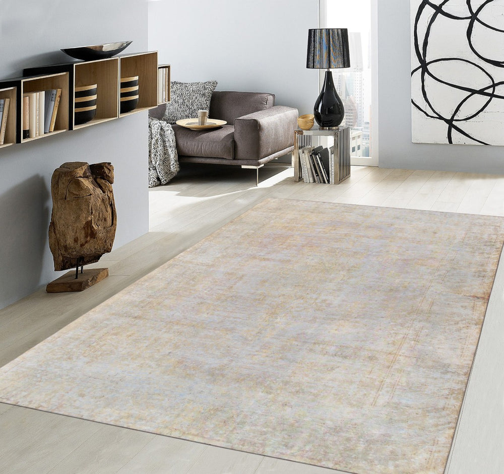 Pasargad Lahore Collection Hand-Knotted Wool Area Rug - 9'4" x 13'6" - Bold, Trendy Home Décor Statement