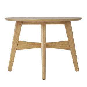 Elora Oval Coffee Table with Tapered Legs Mid-century Modern Living Room Accent