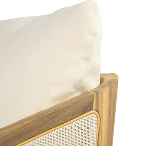 English Elm Christopher Knight Home® - Royal Textilene Club Chair Set Of 2 - Elegant Acacia Wood, Weather-Resistant, Plush Comfort Design N773P218355B2