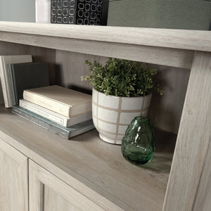 English Elm Storage Cabinet - Versatile Brown Finish With Adjustable Shelves For Organized Small Spaces & Elegance B356P367737-GIGA