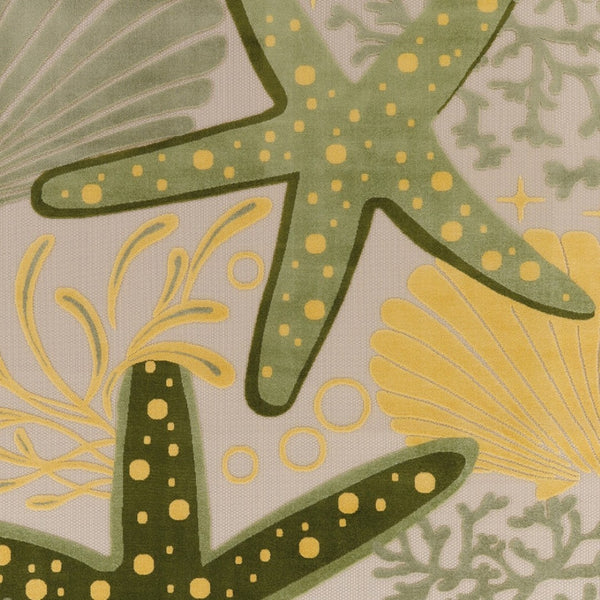 HomeRoots 8' X 11' Coastal-Inspired Starfish Indoor/Outdoor Area Rug - Durable, Easy Care, Stylish Design! 548085