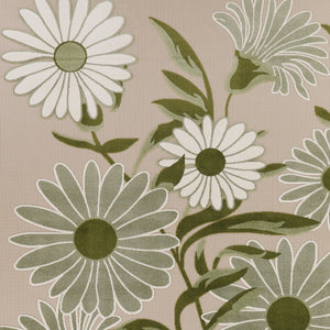 HomeRoots 8' X 11' Ivory and Green Floral Area Rug - Durable, Stylish Indoor/Outdoor Rug for High Traffic Spaces 548086