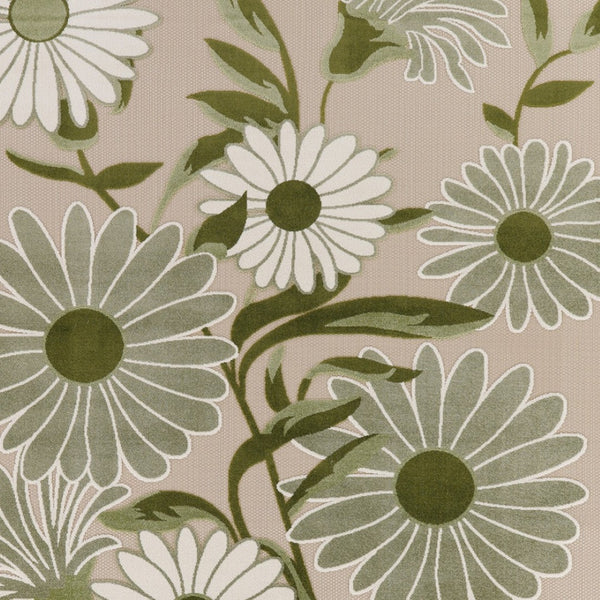 HomeRoots 9' X 12' Ivory and Green Floral Area Rug - Durable Indoor/Outdoor Design for High-Traffic Spaces 548114