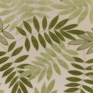HomeRoots 12' X 15' Elegant Ivory & Green Floral Indoor/Outdoor Area Rug - Durable, Easy-Clean & Stylish Design 548130