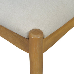 English Elm Upholstered Linen Dining Chairs Set of 2 Rubberwood Mid-century Woven Paper Rope Back Beige,Light Brown,Natural N776P385751B