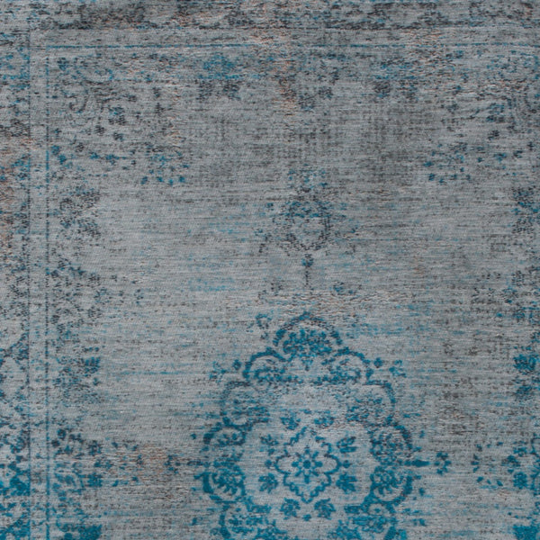 Homeroots 6' X 8' Gray And Green Medallion Non Skid Area Rug  100% Pet 548342