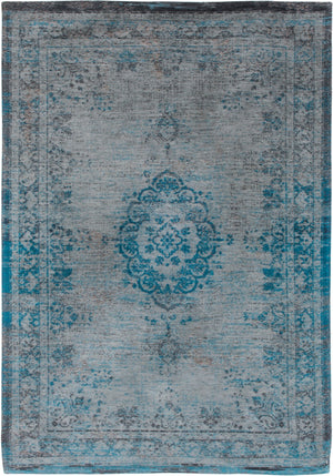 HomeRoots 3' Gray and Green Medallion Non-Skid Area Rug – Stylish and Safe for High Traffic Spaces, Easy Care 9' X 13' 548345