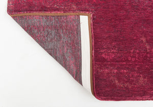 Homeroots 7' X 9' Gray And Pink Medallion Non Skid Area Rug  100% Pet 548367