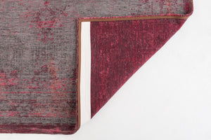 HomeRoots 3' Gray and Pink Medallion Area Rug - Elegant Non-Skid Design for Entryways and High-Traffic Spaces 8' X 11' 548374