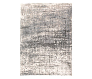 HomeRoots 9' Modern Gray and White Abstract Non-Skid Area Rug - Perfect for High-Traffic Spaces and Style! 548401