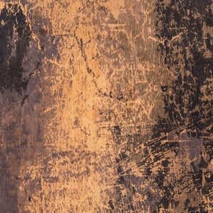 HomeRoots 3' Yellow and Brown Abstract Non-Skid Area Rug - Modern Design for Entryways and Cozy Spaces 8' X 11' 548440