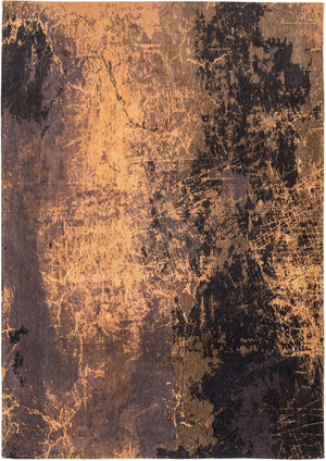 HomeRoots 9' X 13' Yellow and Brown Abstract Non-Skid Area Rug – Modern Design for Stylish, Safe Spaces! 548441