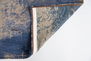 Homeroots 5' Blue And Gray Round Abstract Non Skid Area Rug  100% Pet 548450