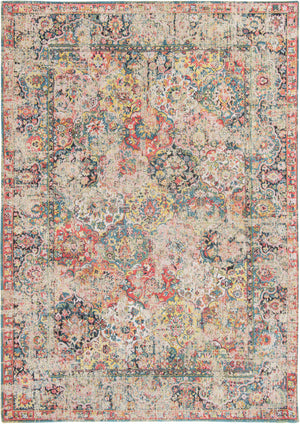 Homeroots 6' X 8' Red Oriental Non Skid Area Rug  100% Pet 548468