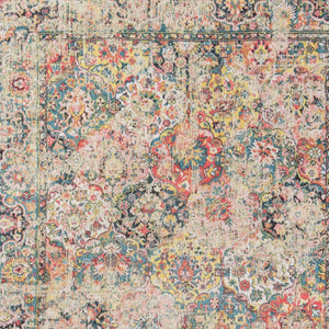 HomeRoots 5' Elegant Red Oriental Area Rug with Non-Skid Backing for Safe and Stylish Home Decor Solutions 8' X 11' 548470