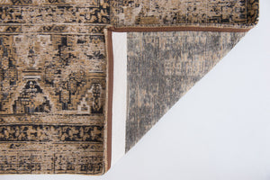 HomeRoots 9' X 13' Brown Oriental Area Rug - Elegant Non-Skid Design for Hallways, Entryways & Living Spaces 548513