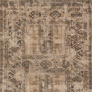 HomeRoots 9' X 13' Brown Oriental Area Rug - Elegant Non-Skid Design for Hallways, Entryways & Living Spaces 548513