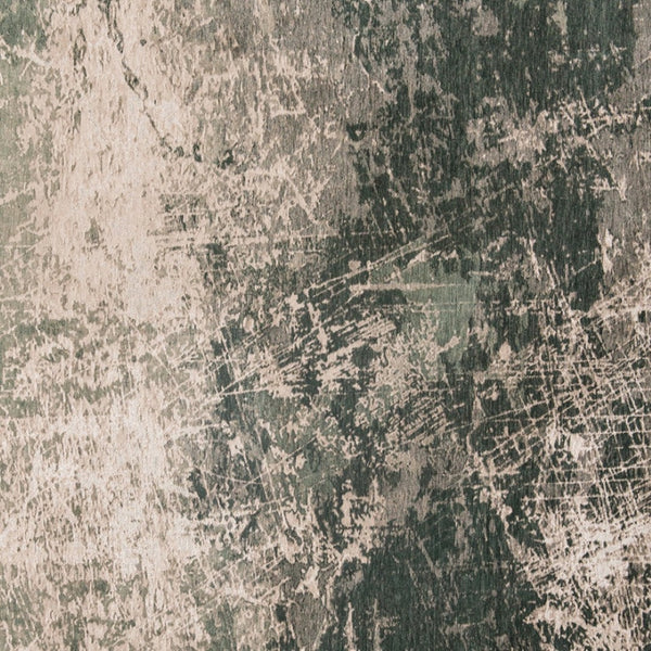 HomeRoots 3' Beige and Green Abstract Area Rug – Stylish Non-Skid Design for Entryways and Small Spaces 3' X 5' 548514