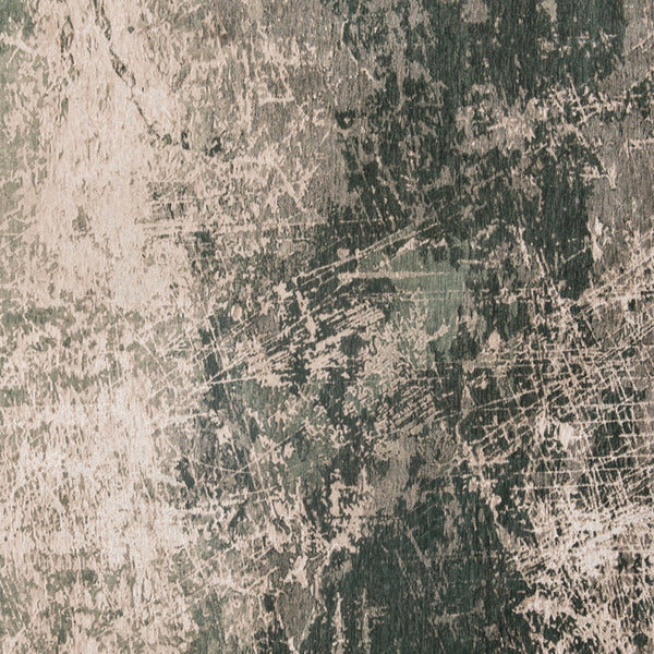 Homeroots 5' X 7' Beige And Green Abstract Non Skid Area Rug  100% Pet 548515