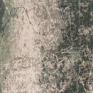 Homeroots 9' X 13' Beige And Green Abstract Non Skid Area Rug  100% Pet 548519