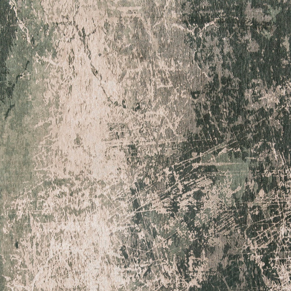 Homeroots 9' X 13' Beige And Green Abstract Non Skid Area Rug  100% Pet 548519