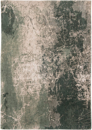 HomeRoots 3' Beige and Green Abstract Area Rug – Stylish Non-Skid Design for Entryways and Small Spaces 8' Round 548521
