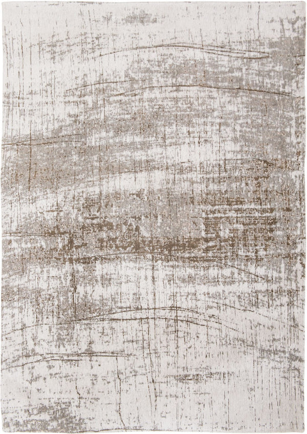 HomeRoots 9' X 13' Gray and Beige Abstract Area Rug with Non-Skid Backing for Durable, Stylish Living Spaces 548527