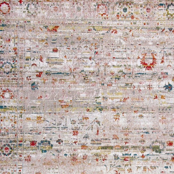 Homeroots 8' X 11' Gray And Brown Oriental Non Skid Area Rug  100% Pet 548533