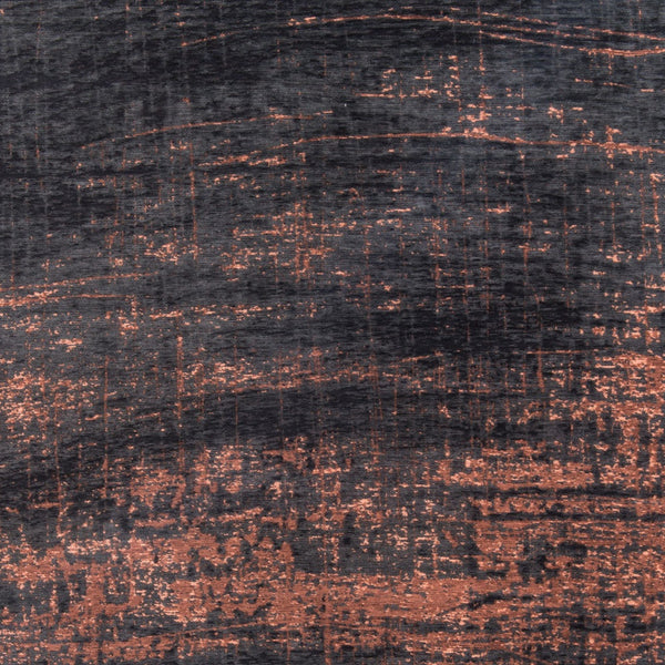 Homeroots 6' X 8' Black And Gold Abstract Non Skid Area Rug  100% Pet 548542