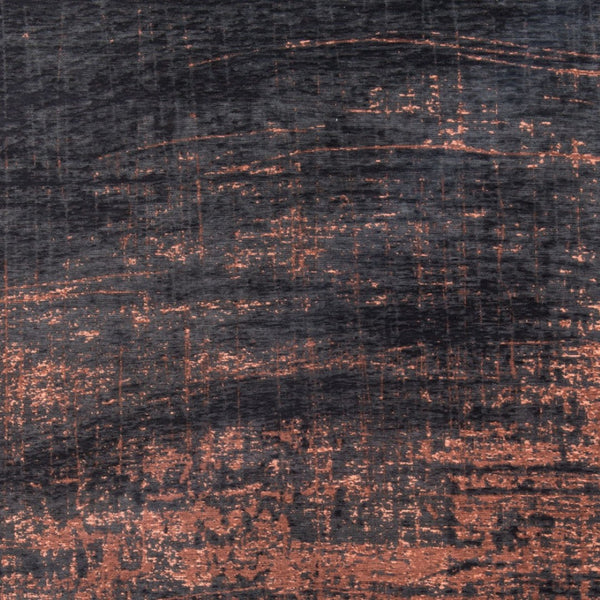 HomeRoots 9' X 13' Black and Gold Abstract Area Rug – Stylish Non-Skid Design for Modern Spaces & High Traffic 548545