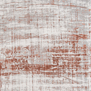 HomeRoots 3' Gray and Yellow Abstract Non-Skid Area Rug - Modern Style for Entryways and High-Traffic Spaces 8' Round 548579
