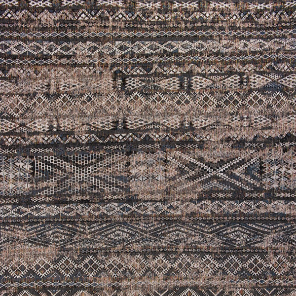 HomeRoots 9' X 13' Gray and Beige Non-Skid Oriental Area Rug - Elegant Design for Safe, Stylish Spaces! 548601