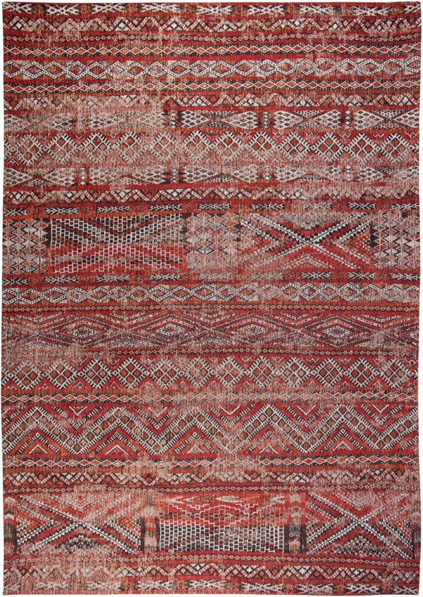 HomeRoots 9' Classic Red and Gray Oriental Non-Skid Area Rug - Timeless Design for High-Traffic Spaces 548611