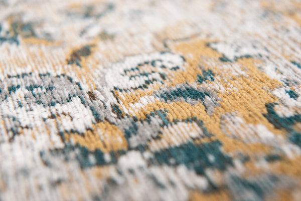 Homeroots 6' X 8' Blue And Green Abstract Non Skid Area Rug  100% Pet 548629