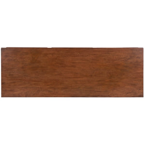 Butler Specialty Shelly Leather & Capiz Shell Inlay Sideboard - Elegant Storage With Distinctive Design & Warmth Medium Brown Gmelina Solids,Maple Veneer,Mdf,Leather,Capiz Shell 5486350-butler