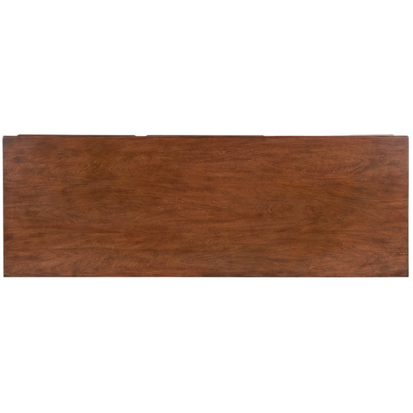 Butler Specialty Shelly Leather & Capiz Shell Inlay Sideboard - Elegant Storage With Distinctive Design & Warmth Medium Brown Gmelina Solids,Maple Veneer,Mdf,Leather,Capiz Shell 5486350-butler