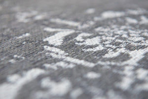 HomeRoots 9' Gray Medallion Non-Skid Area Rug - Elegant, Durable, and Versatile for High-Traffic Spaces! 548650