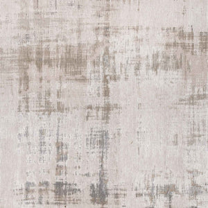 HomeRoots 5' Modern Gray and Beige Abstract Area Rug with Non-Skid Backing - Perfect for High-Traffic Spaces 3' X 5' 548654