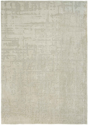 Homeroots 8' X 11' Gray And Beige Abstract Non Skid Area Rug  100% Pet 548661