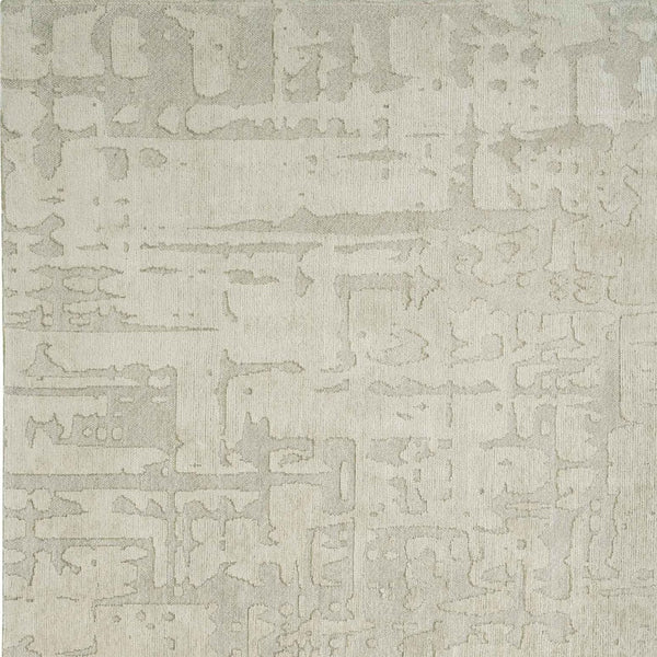 Homeroots 8' X 11' Gray And Beige Abstract Non Skid Area Rug  100% Pet 548661