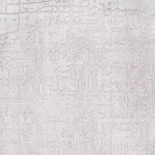 HomeRoots 9' X 13' White Abstract Non-Skid Area Rug - Modern Elegance with Reliable Safety for Your Home Decor 548670