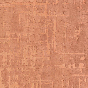 Homeroots 5' X 7' Orange Abstract Non Skid Area Rug  100% Pet 548674