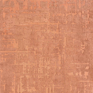 HomeRoots 9' X 13' Orange Abstract Non-Skid Area Rug - Vibrant Contemporary Design for High-Traffic Spaces 548678